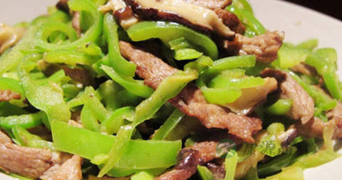 青椒炒肉丝怎么做最有营养 青椒炒肉丝怎么做最有营养