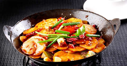 干锅土豆片什么时候放调料 干锅土豆片什么时候放调料