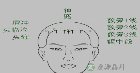 眉冲穴 眉冲穴
