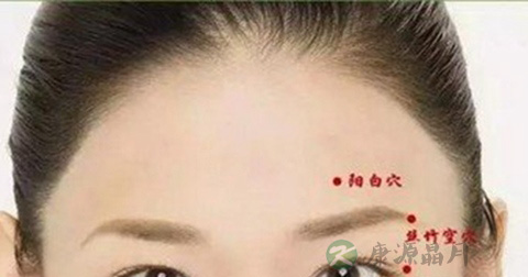 阳白穴 阳白穴