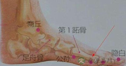 太白穴 太白穴