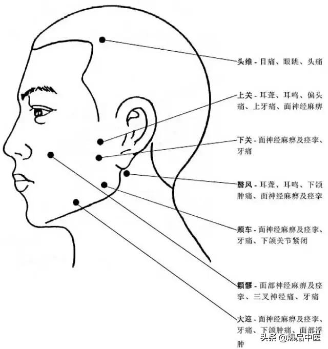 全身穴位治疗口诀大全,配图精华版,想学经络穴位的必须收藏