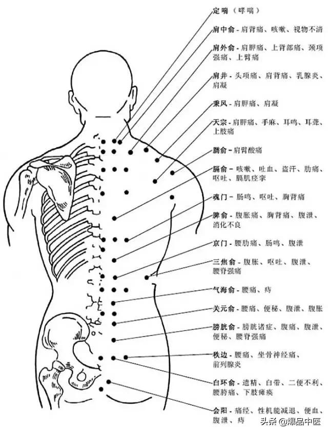 全身穴位治疗口诀大全,配图精华版,想学经络穴位的必须收藏
